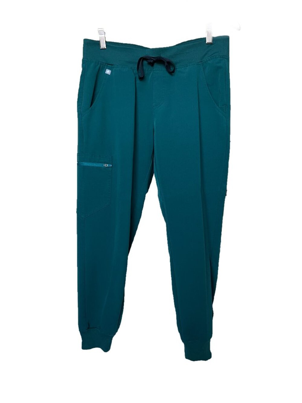 FIGS Zamora Jogger Scrub Pants Forest Green M Petite